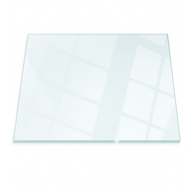 Gulvplade Glas 60x40 cm Hærdet Glas Transparent