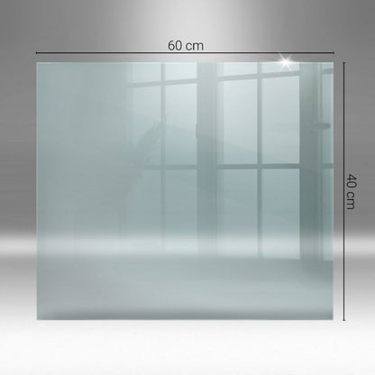 Gulvplade Glas 60x40 cm Hærdet Glas Transparent