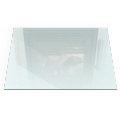 Gulvplade til Brændeovn 60x40 cm Frostet Glas | 4071212898316