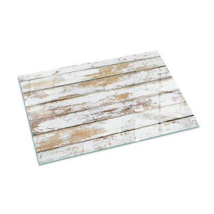 Gulvplade Glas 100x70 cm Træmotiv