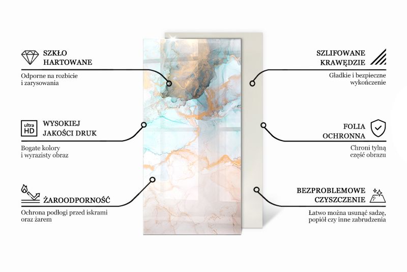 Glasgulvplade 140x70 cm Olivengrøn