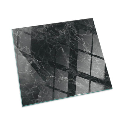 Glasgulvplade 50x50 cm Marmormønster