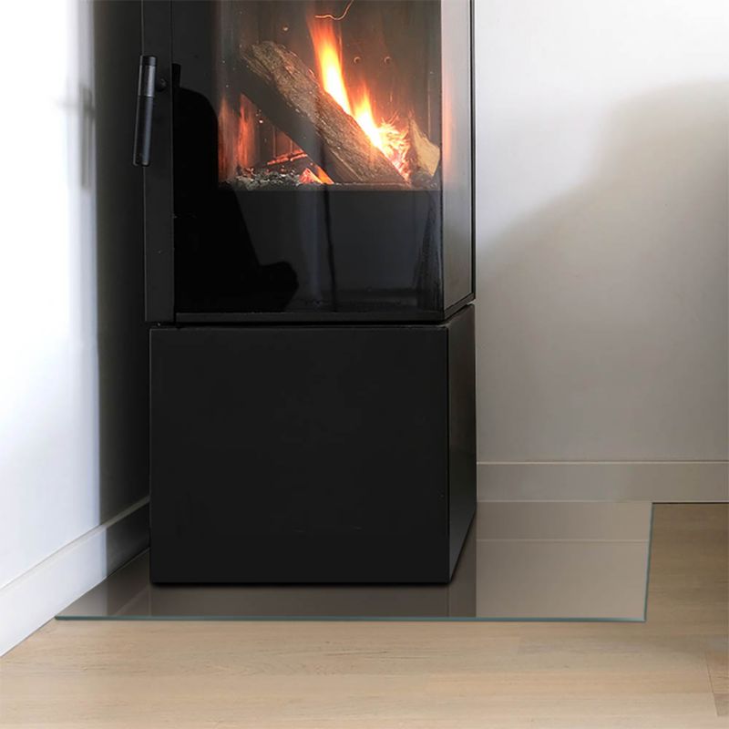 Glasgulvplade 60x40 cm Brun | 4070095802564