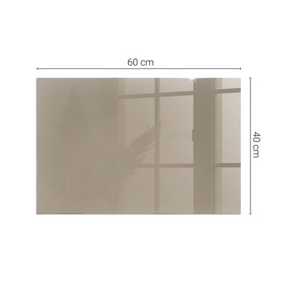 Glasgulvplade 60x40 cm Brun | 4070095802564