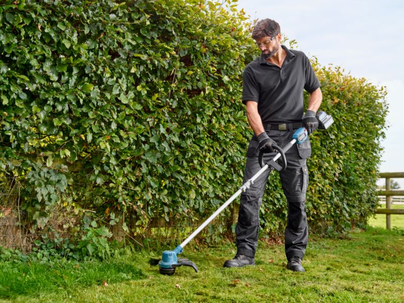 Erbauer 18 V 30 cm akku‑kanttrimmer uden batteri