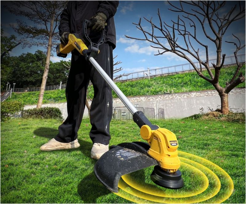 Batteridrevet kanttrimmer IMOUM 700W 4Ah 21V 1 sæt