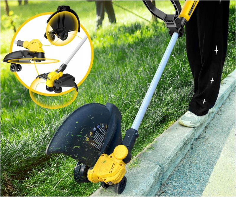Batteridrevet kanttrimmer IMOUM 700W 4Ah 21V 1 sæt