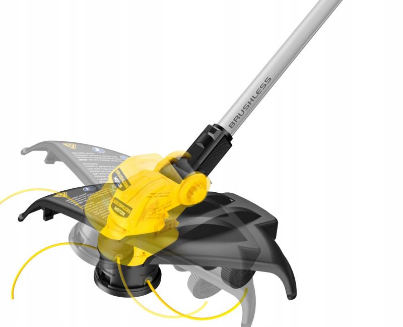 Batteridrevet kanttrimmer IMOUM 700W 4Ah 21V 1 sæt
