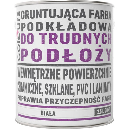 Colours Grundmaling til Vanskelige Overflader 2,5 l