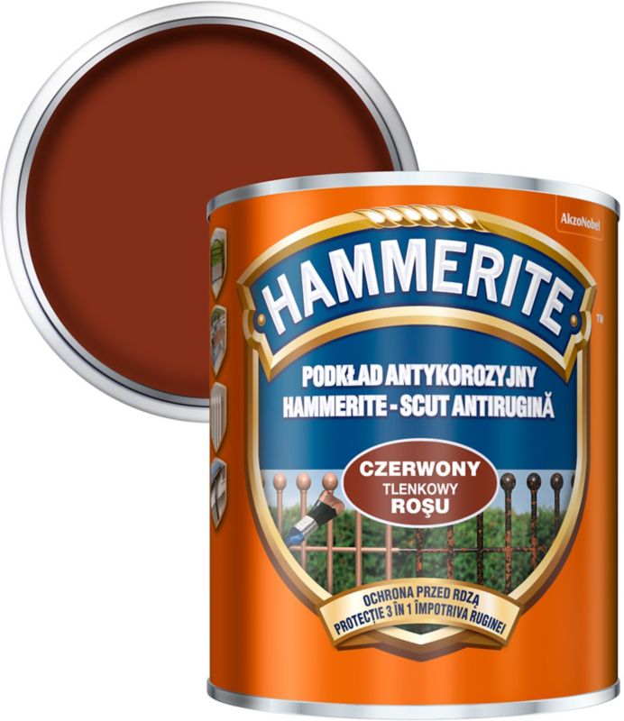 Hammerite antikorrosionsprimer rød 0,75 l