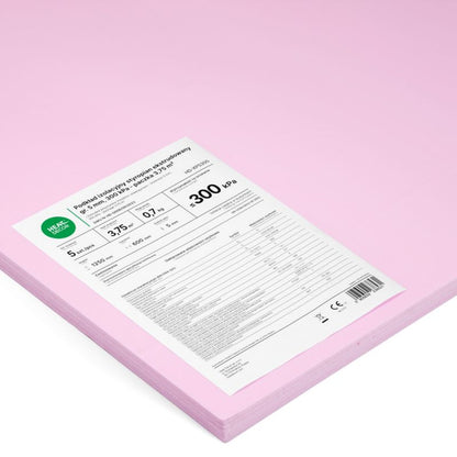 Gulvisolering XPS 5 mm 300 kPa Pink 3,75 m²