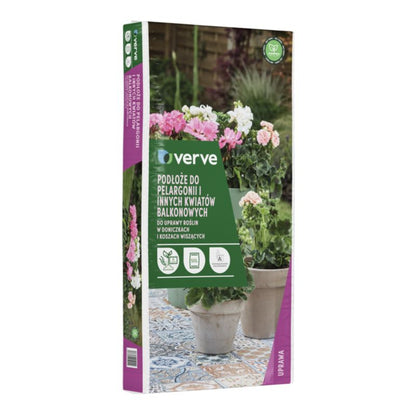 Torfri jord til pelargonier Verve 50 l