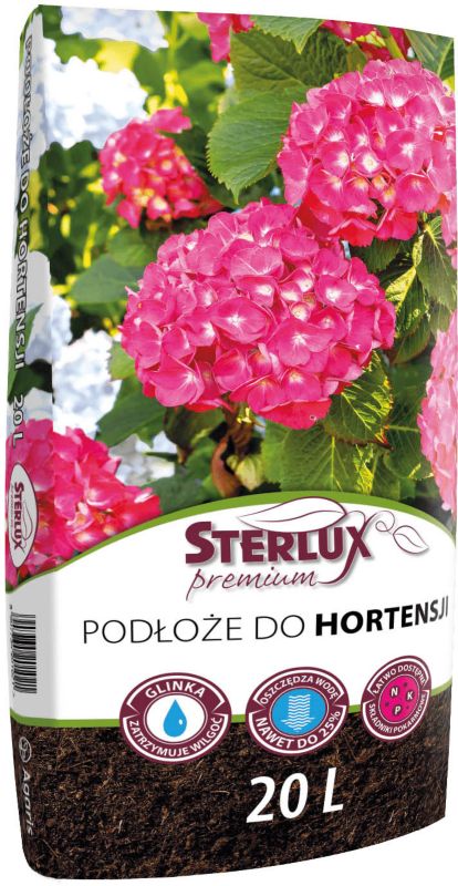 Sterlux premium universel jord til hortensia 20 l
