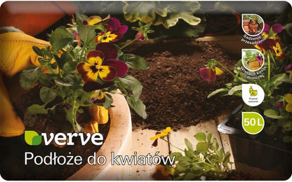 Verve blomsterjord 50 l