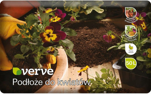 Verve blomsterjord 50 l