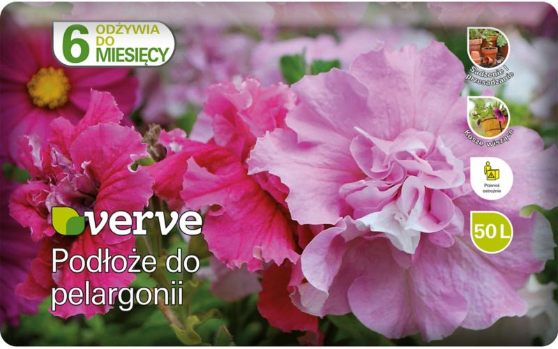 Jord til pelargonier Verve 50 l