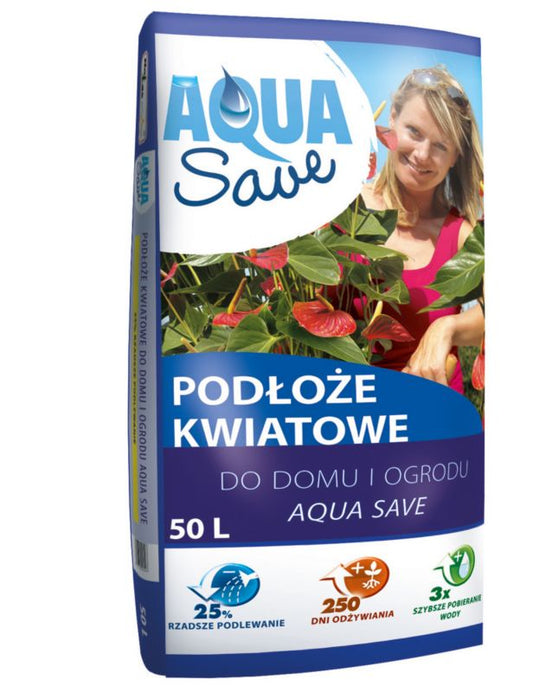 Aqua Save blomsterjord 50 l