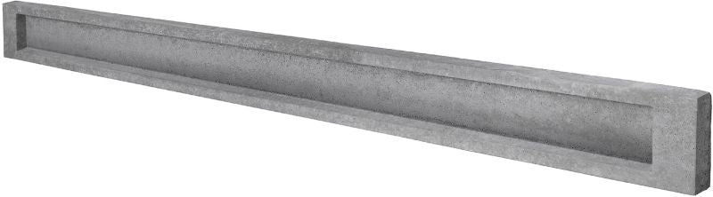 Joniec betonfundament 20 x 249 x 5,5 cm grå