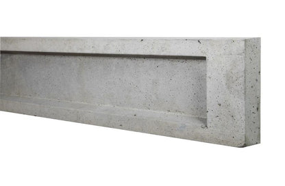 Joniec betonfundament 20 x 249 x 5,5 cm grå