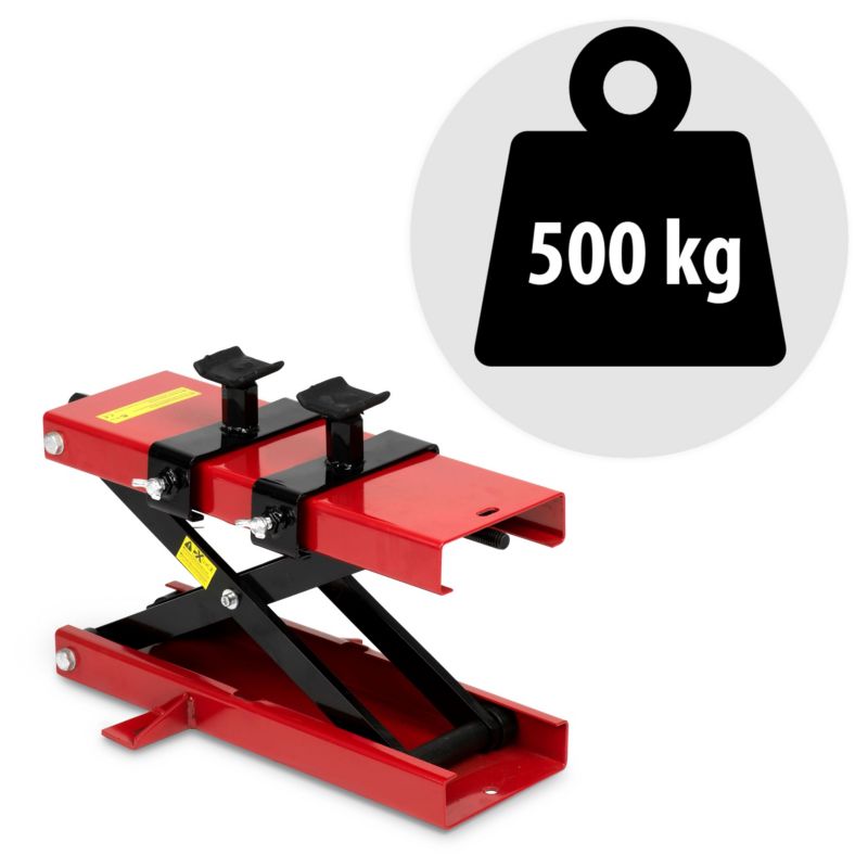 Humberg motorcykelløfter og stativ 500 kg, 1 stk.
