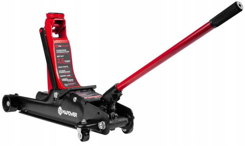 Hydraulisk biljeklifter MAPOWER lavprofil "frø" løftearm 85-385 mm 2,5 t, 1 stk.