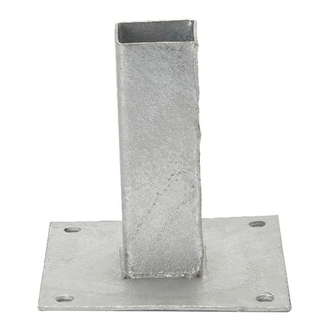 Støtte med skruer 45 x 45 mm galvaniseret