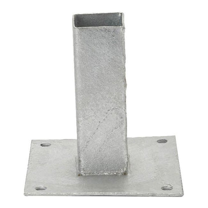 Støtte med skruer 45 x 45 mm galvaniseret