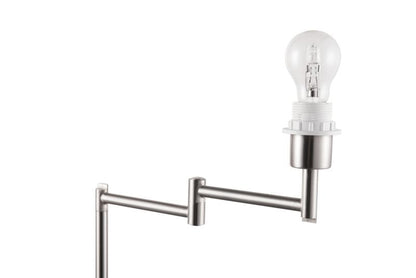 GoodHome Jabisen gulvlampefod E27 krom
