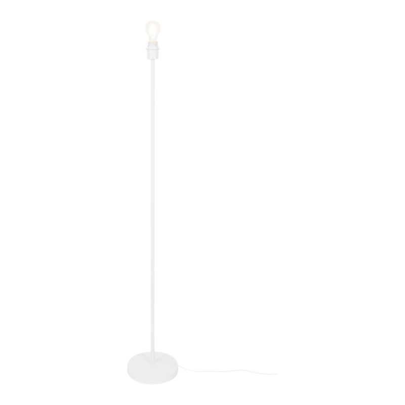 Gulvlampebase Willet 1xE27 Hvid 140 cm