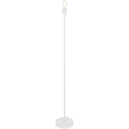 GoodHome Willet gulvlampefod 1 x E27 hvid