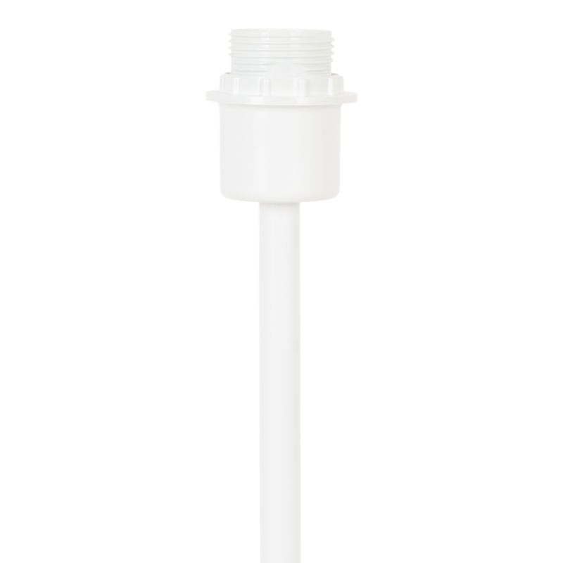 GoodHome Willet gulvlampefod 1 x E27 hvid