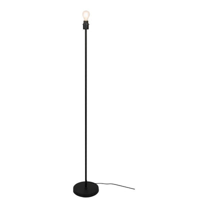 Gulvlampebase Willet 1xE27 Sort 140 cm