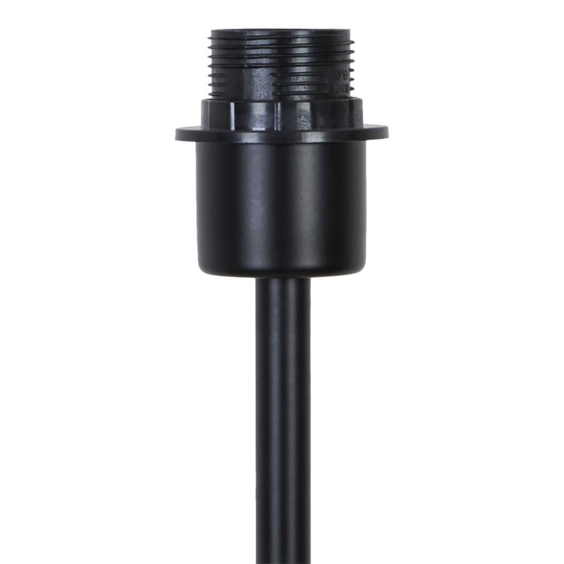 GoodHome Willet gulvlampefod 1 x E27 sort
