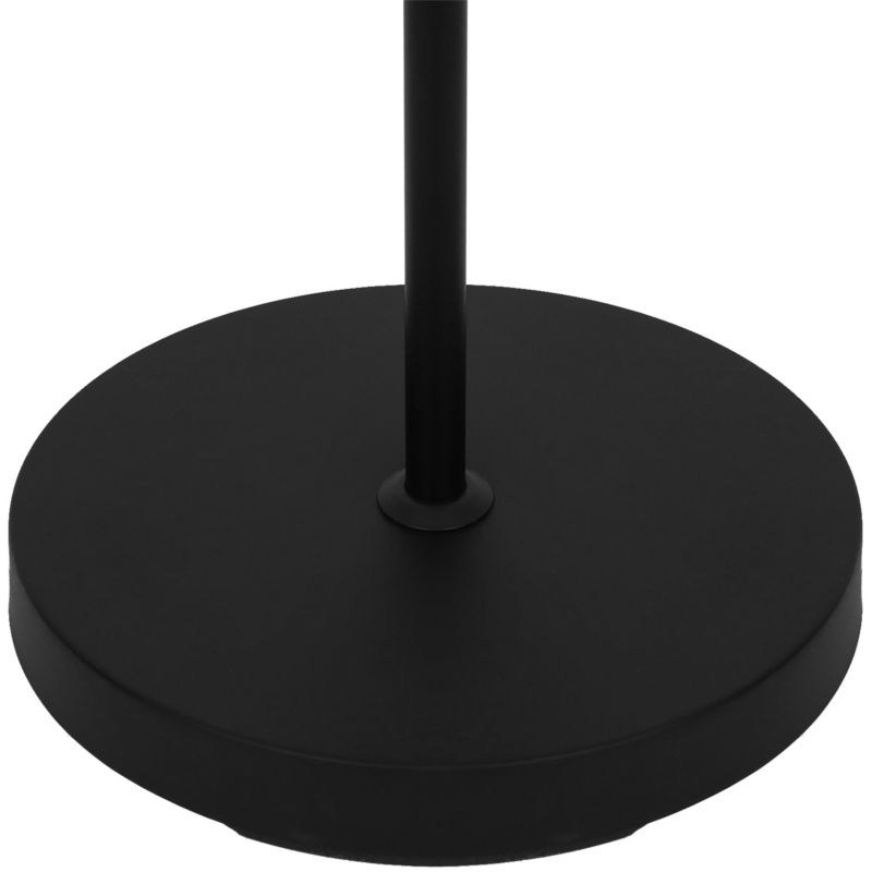 Gulvlampebase Willet 1xE27 Sort 140 cm