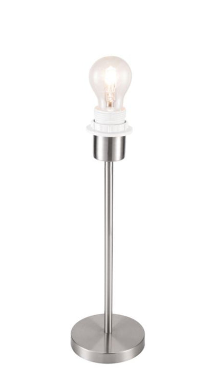 GoodHome Giuterne bordlampefod E27 krom