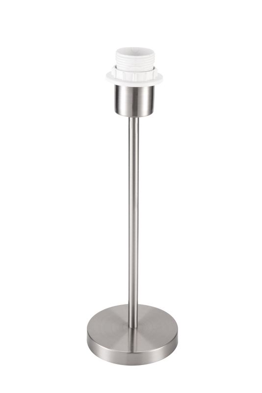 GoodHome Giuterne bordlampefod E27 krom