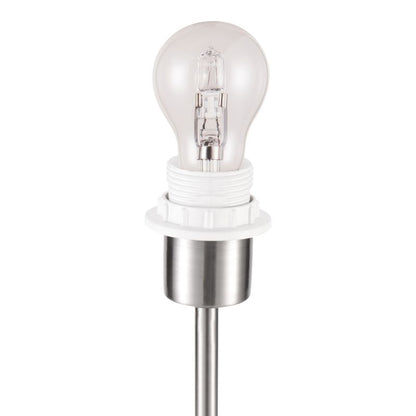 GoodHome Giuterne bordlampefod E27 krom