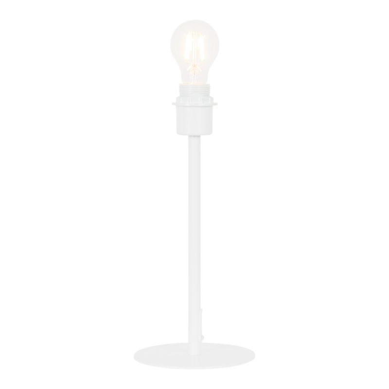 GoodHome Willet bordlampefod 1 x E27 hvid