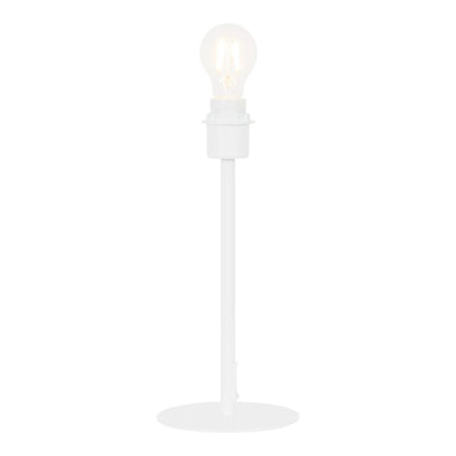 GoodHome Willet bordlampefod 1 x E27 hvid
