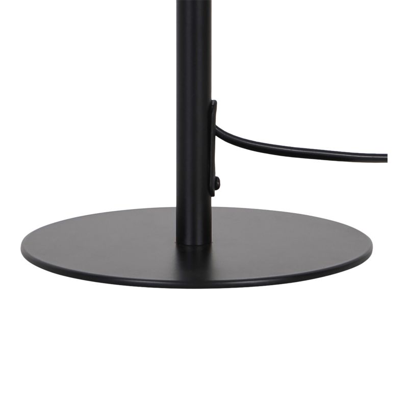 GoodHome Willet bordlampefod 1 x E27 sort