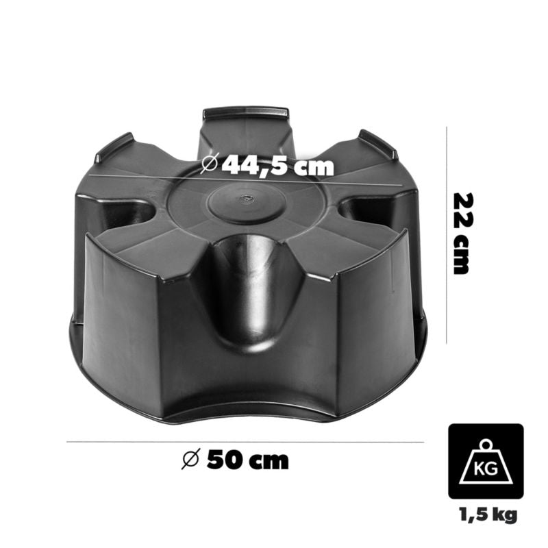 Kadax sokkel til regnvandstank 50 cm – stabil og holdbar til haven