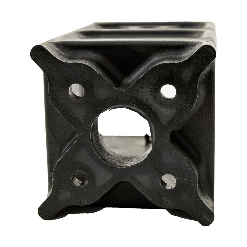 Komposit stolpefod med skrueanker til beton 4iQ 9x9x17 cm, 1 stk.