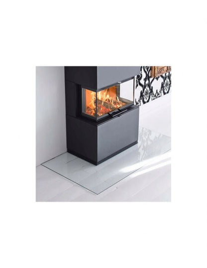 Gulvplade Hærdet Glas 100x80 cm | 5904326321939