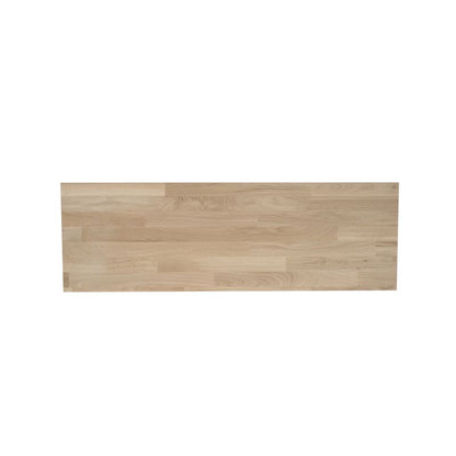 Trappeforkant Eg Fingersamlet 100x20 cm Rå Træ 1,8 cm