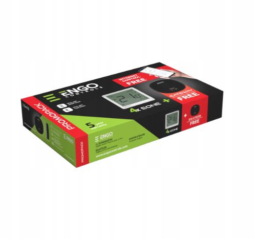 Indbygget Termostat ZigBee 230V Sort