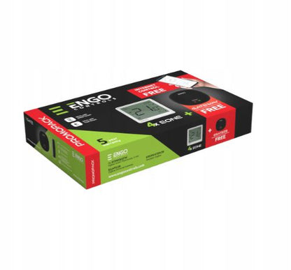 Indbygget Termostat ZigBee 230V Sort