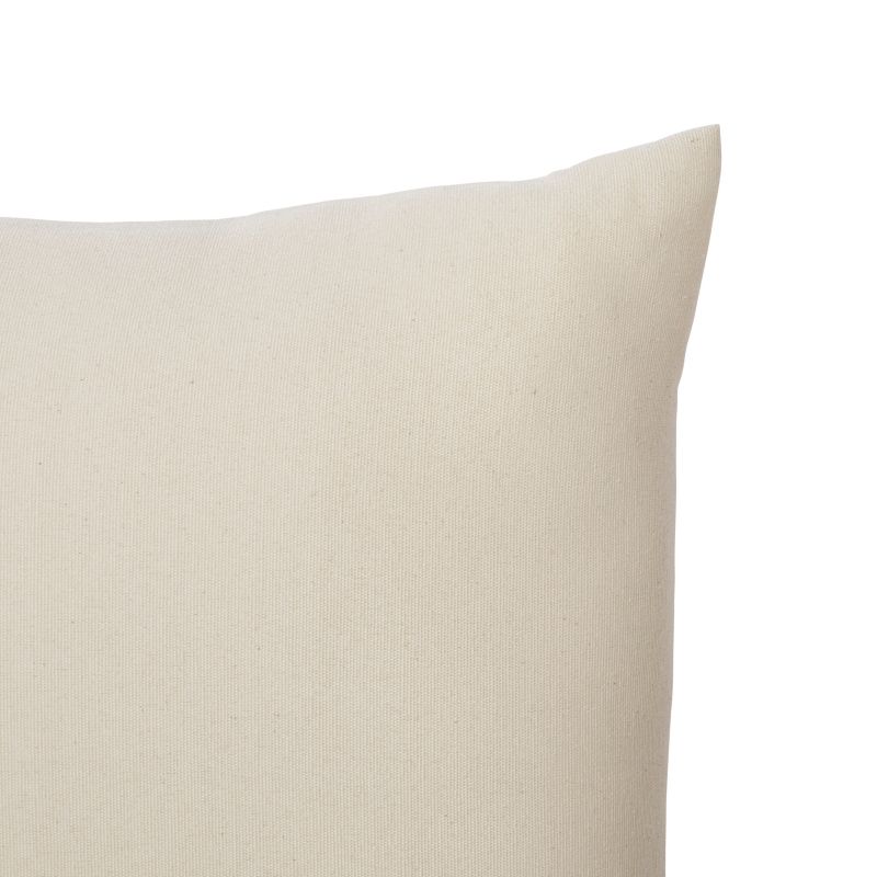 Dekorativ pude 35 x 35 cm i cremefarve