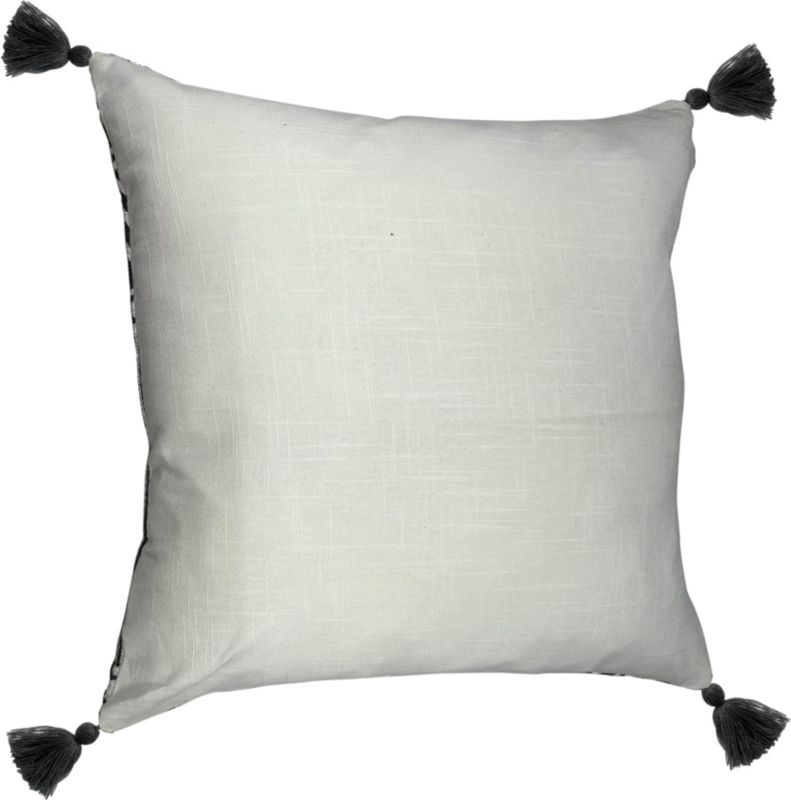 Bomuldspude 45 x 45 cm bryllup hvid-grå