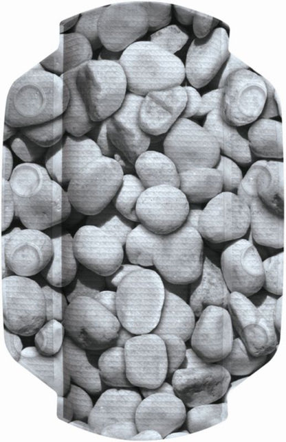 Badekarpude Stepstone Skridsikker Grå 32x22 cm 1 stk.