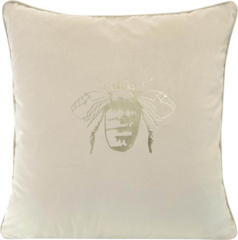 Eurofirany Blink pude 45 x 45 cm krem‑/guldfarvet